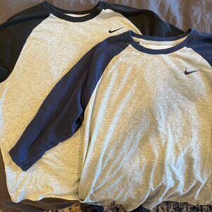 Bundle Nike 3/4 Sleeve / Baseball shirts
